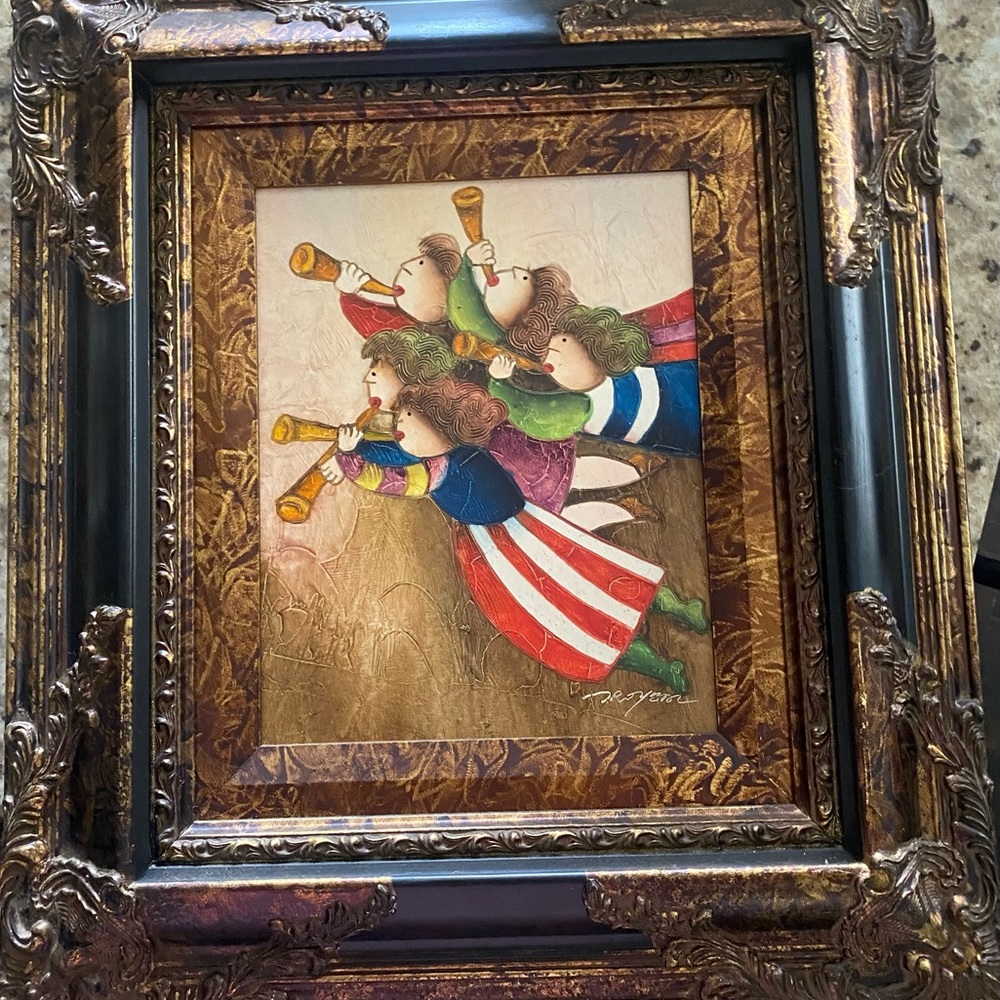 JOYCE ROYBAL SUPER RARE PAINTING
